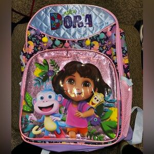 NWT Pink Dora The Explorer Backpack for Kids